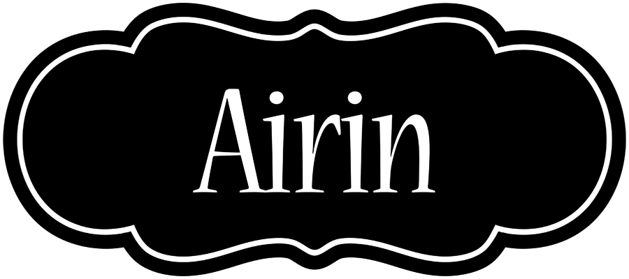 Airin welcome logo