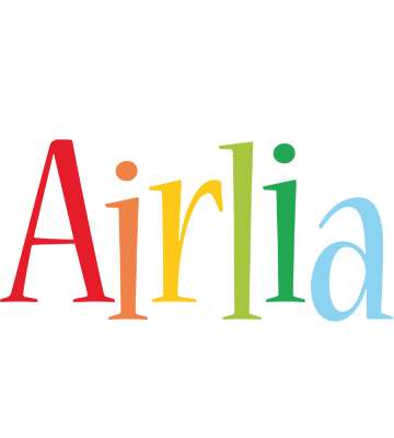 Airlia birthday logo