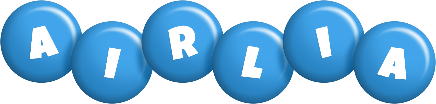 Airlia candy-blue logo