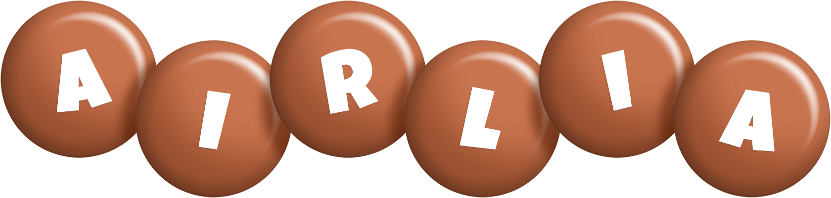 Airlia candy-brown logo