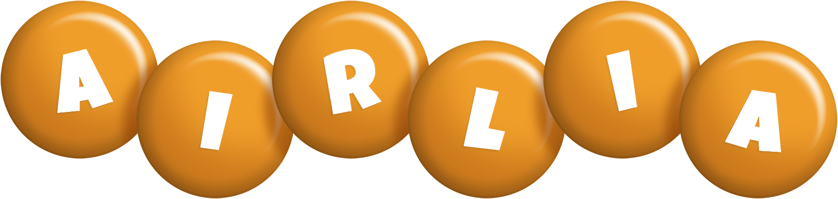 Airlia candy-orange logo