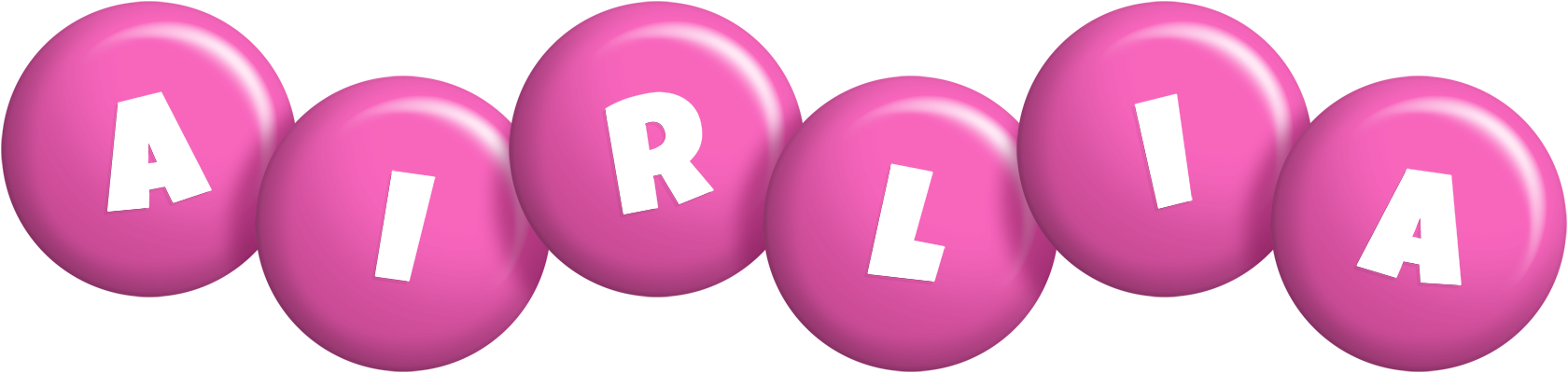 Airlia candy-pink logo