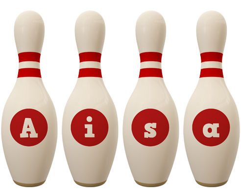 Aisa bowling-pin logo