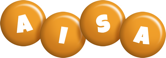 Aisa candy-orange logo