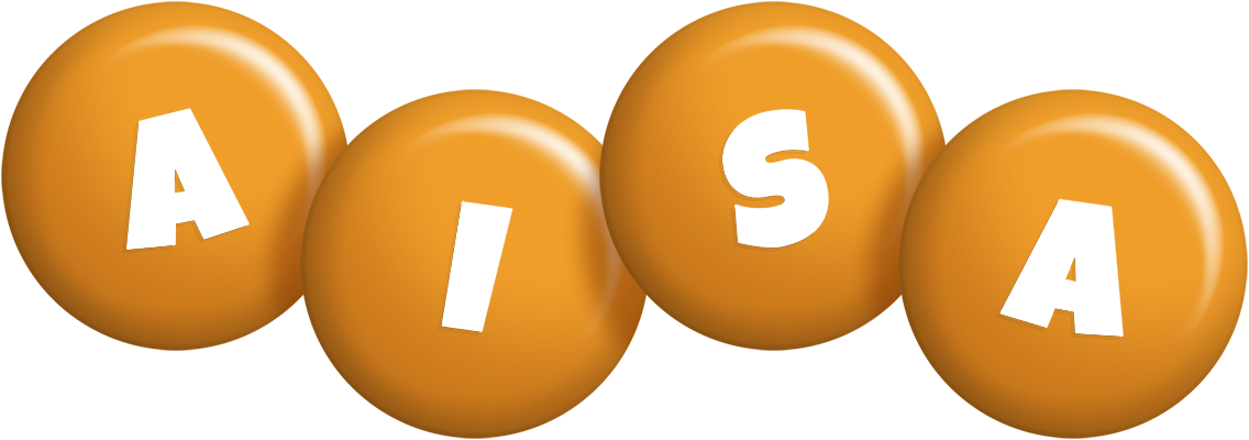 Aisa candy-orange logo