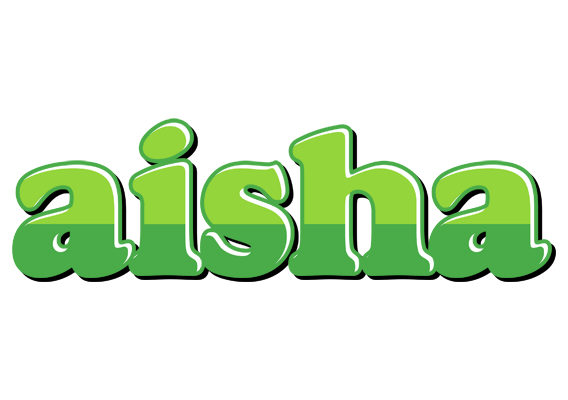 Aisha apple logo