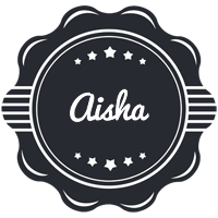 Aisha badge logo