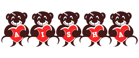 Aisha bear logo