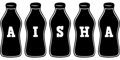 Aisha bottle logo