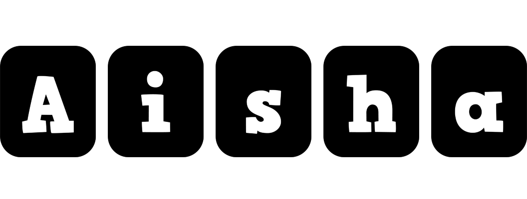Aisha box logo