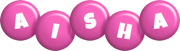 Aisha candy-pink logo