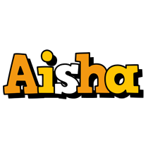 Aisha cartoon logo
