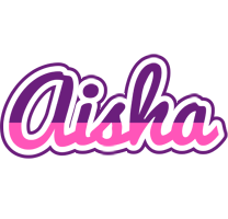 Aisha cheerful logo