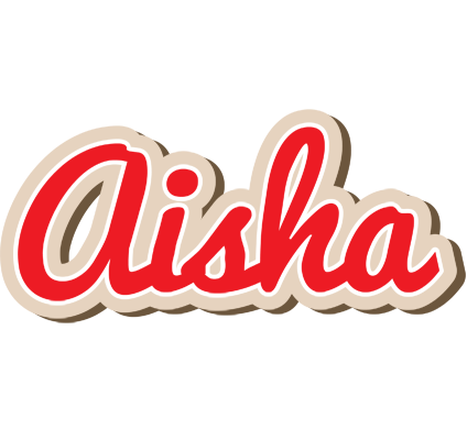 Aisha chocolate logo