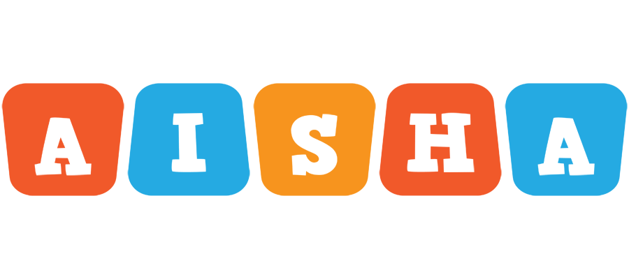 Aisha comics logo