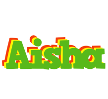 Aisha crocodile logo