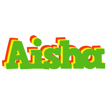 Aisha crocodile logo