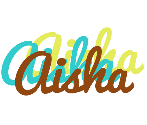 Aisha cupcake logo