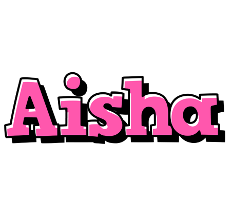 Aisha girlish logo