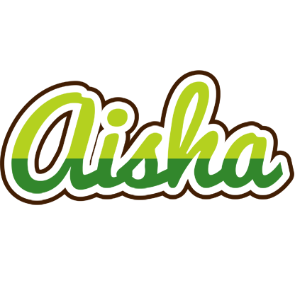 Aisha golfing logo