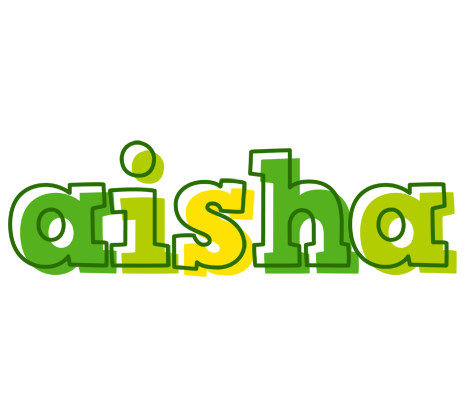 Aisha juice logo