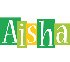 Aisha lemonade logo
