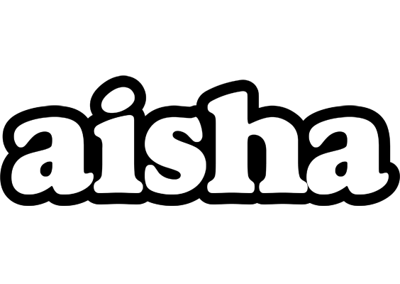 Aisha panda logo