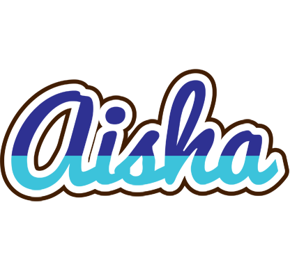 Aisha raining logo