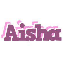 Aisha relaxing logo