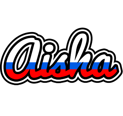Aisha russia logo