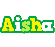 Aisha soccer logo