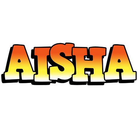 Aisha sunset logo