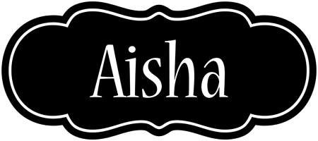 Aisha welcome logo