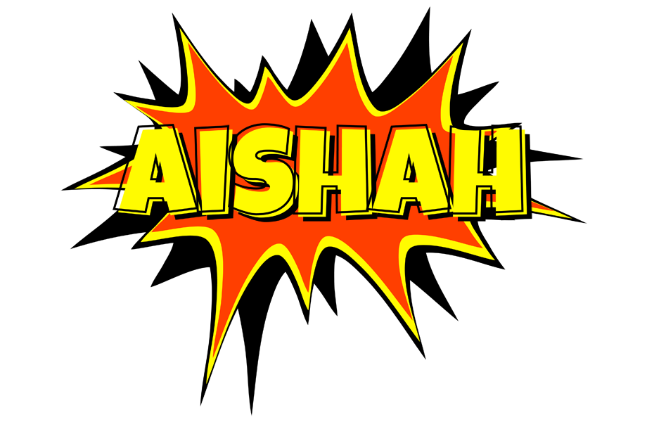 Aishah bazinga logo