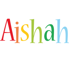 Aishah birthday logo