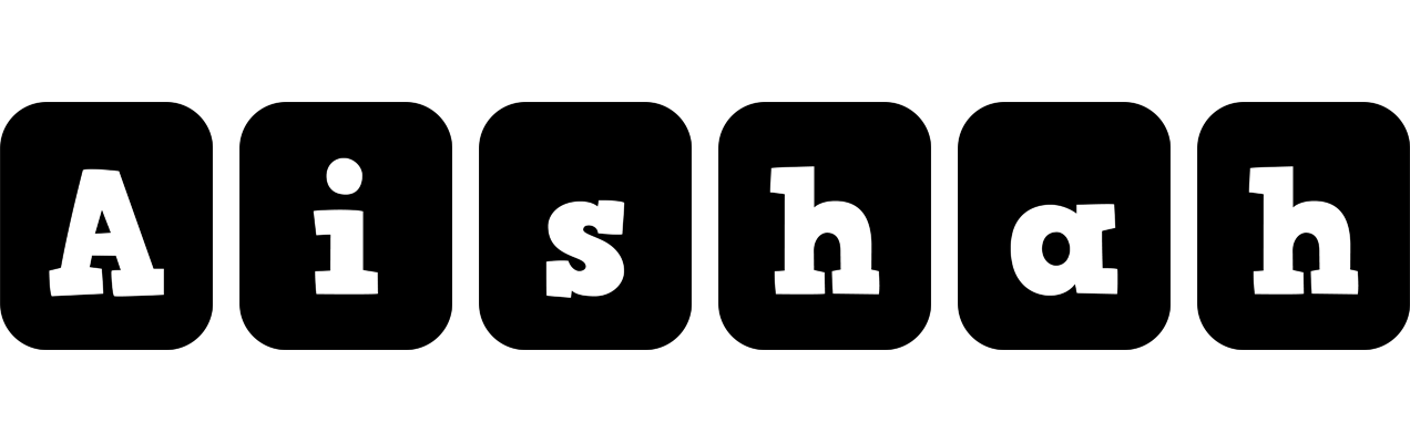 Aishah box logo