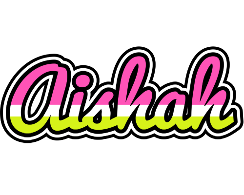 Aishah candies logo