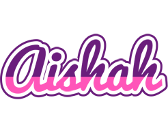 Aishah cheerful logo