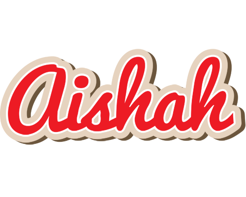 Aishah chocolate logo
