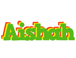 Aishah crocodile logo