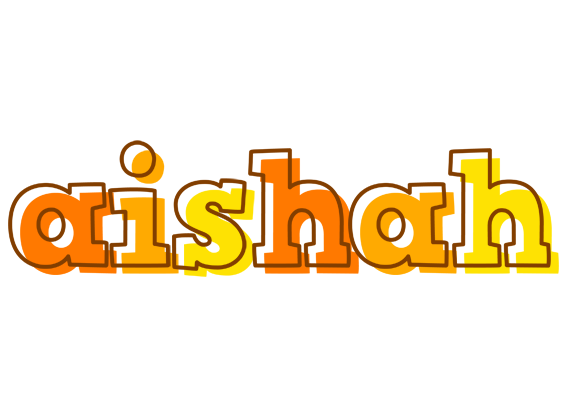 Aishah desert logo