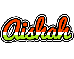 Aishah exotic logo