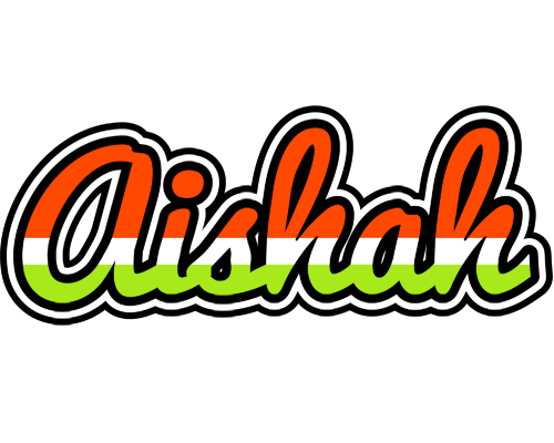 Aishah exotic logo