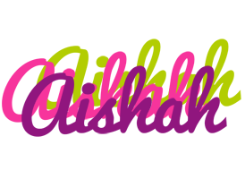 Aishah flowers logo