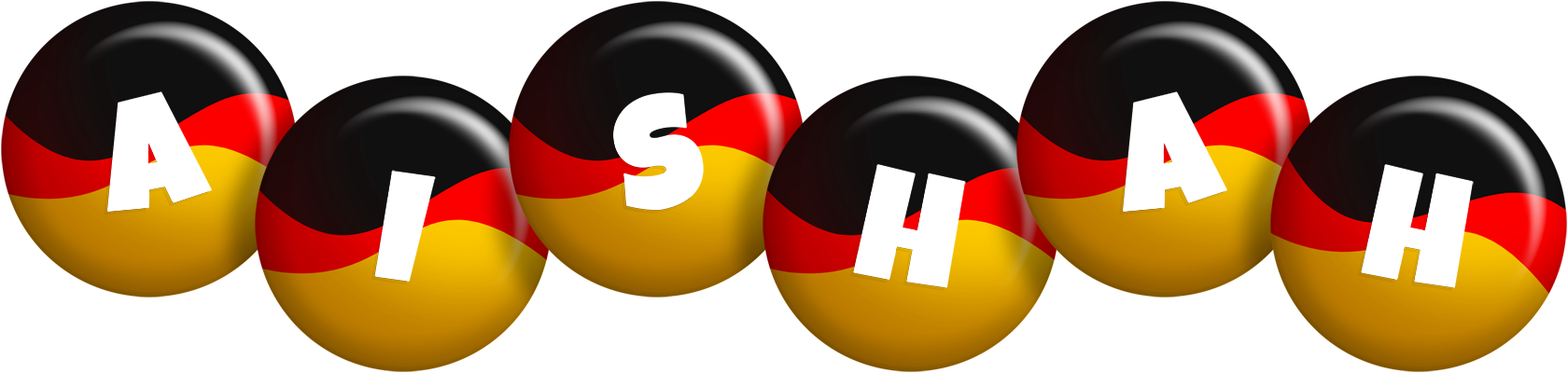 Aishah german logo