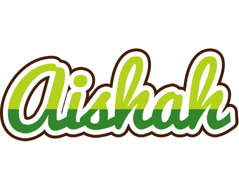Aishah golfing logo