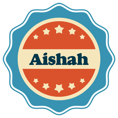 Aishah labels logo