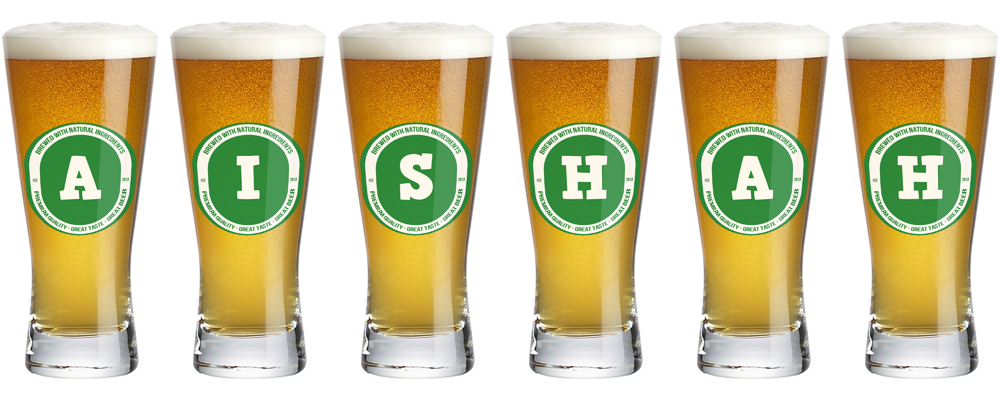 Aishah lager logo