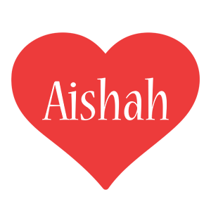 Aishah love logo