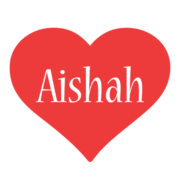 Aishah love logo
